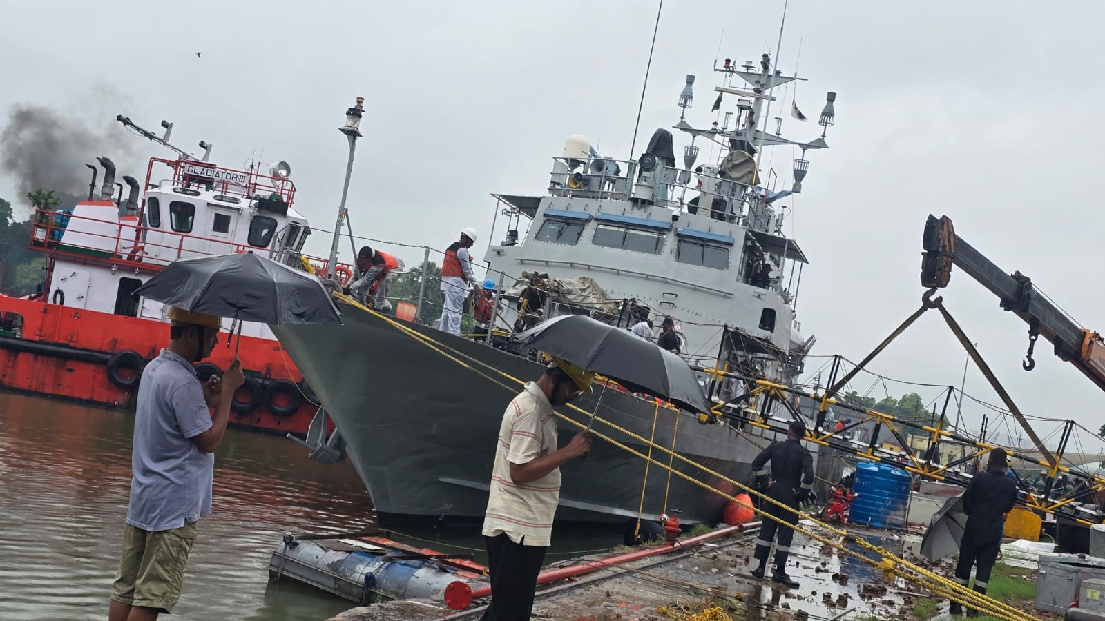 SUCCESSFUL COMPLETITION OF POST-REFIT RIVER TRIALS OF INS KALPENI ON 08 JUL 25 - Thumbnail